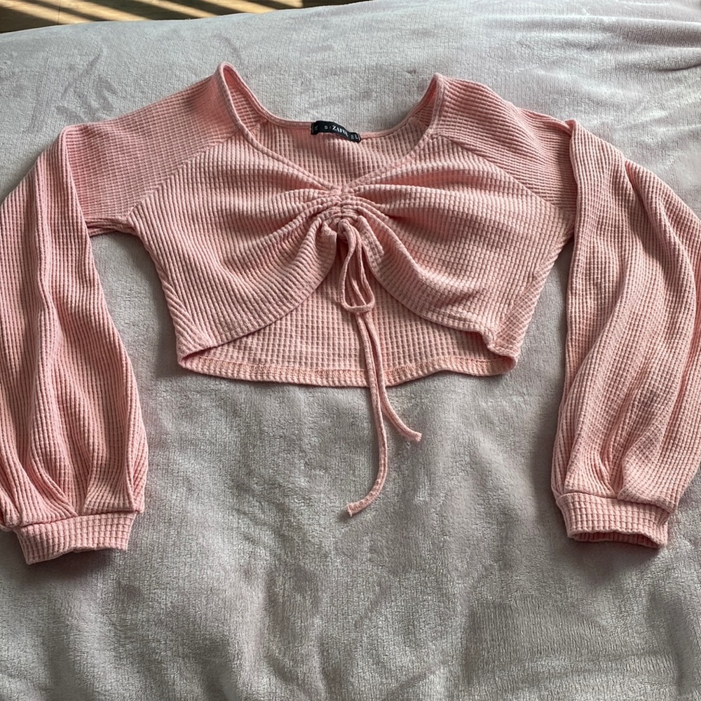 ZAFUL Cropped Sweater